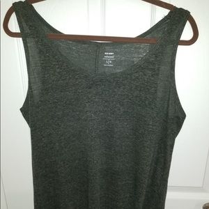 Grey old navy tank top